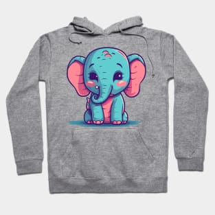 Happy baby elephant Hoodie